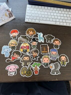 Harry Potter Whimsical Character Sticker Set - pack of 20
